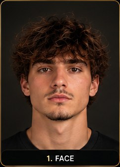 Face après simulation